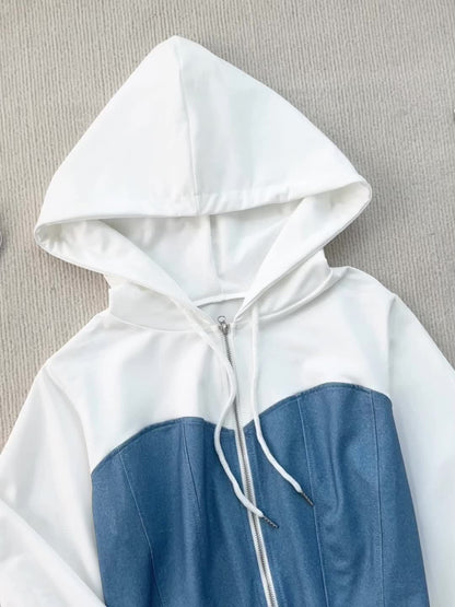 Bellary Essential Two-Piece Set – Zip-Up Hoodie & Wide-Leg Pants