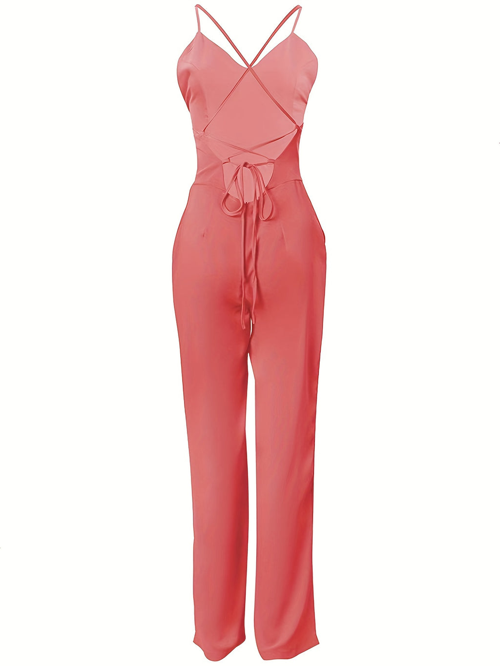 Women’s One-Shoulder Wide-Leg Jumpsuit