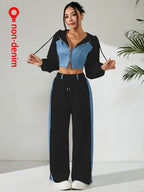 Bellary Essential Two-Piece Set – Hoodie & Wide-Leg Pants