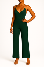 Women’s One-Shoulder Wide-Leg Jumpsuit