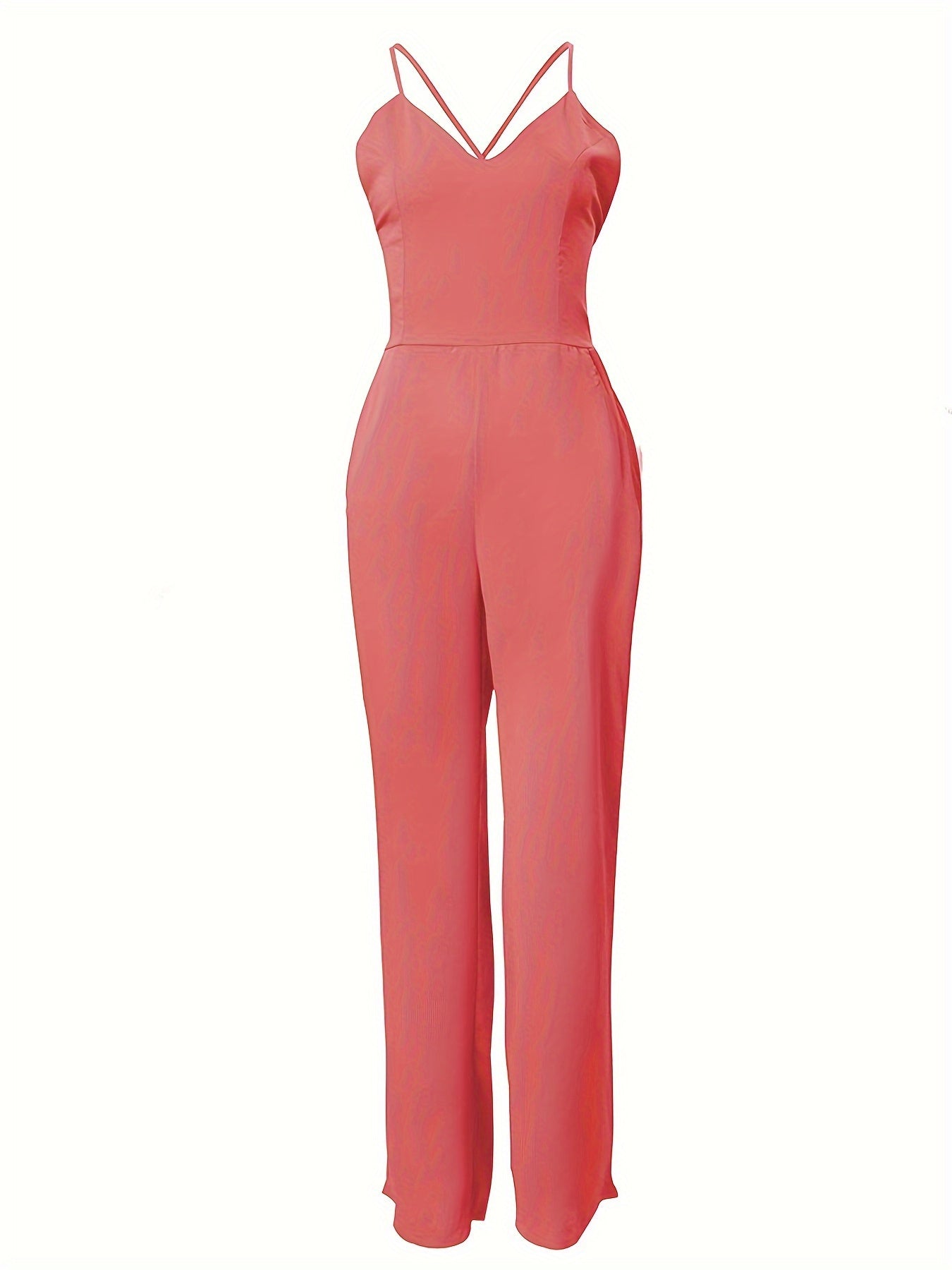 Women’s One-Shoulder Wide-Leg Jumpsuit