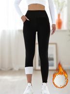 Buy 1 Get 1 Free – Women’s Fleece-Lined High-Waisted Winter Leggings